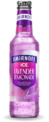 Smirnoff Ice Lavender Lemonade Premix bottle