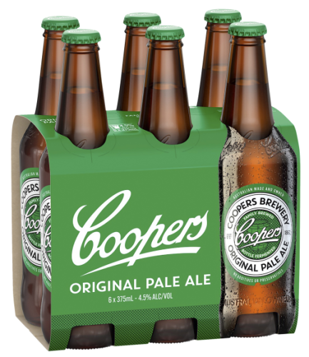 Coopers Pale Ale Bottles
