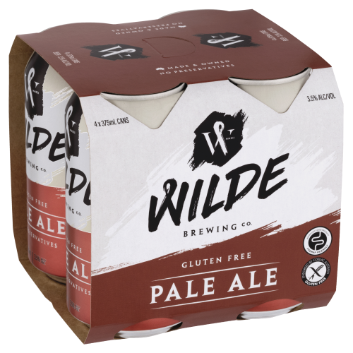 Wilde Gluten Free Pale Ale cans