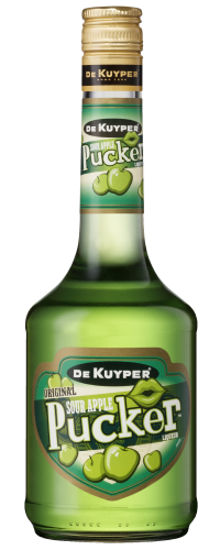 De Kuyper Sour Apple Liqueur in a 700ml bottle