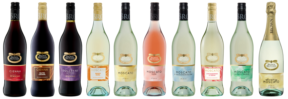 Brown Bros Moscato Wine Range resize