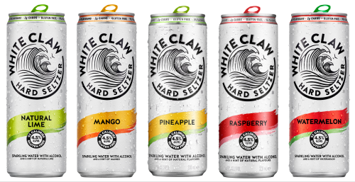 White Claw Premix Range cans resize