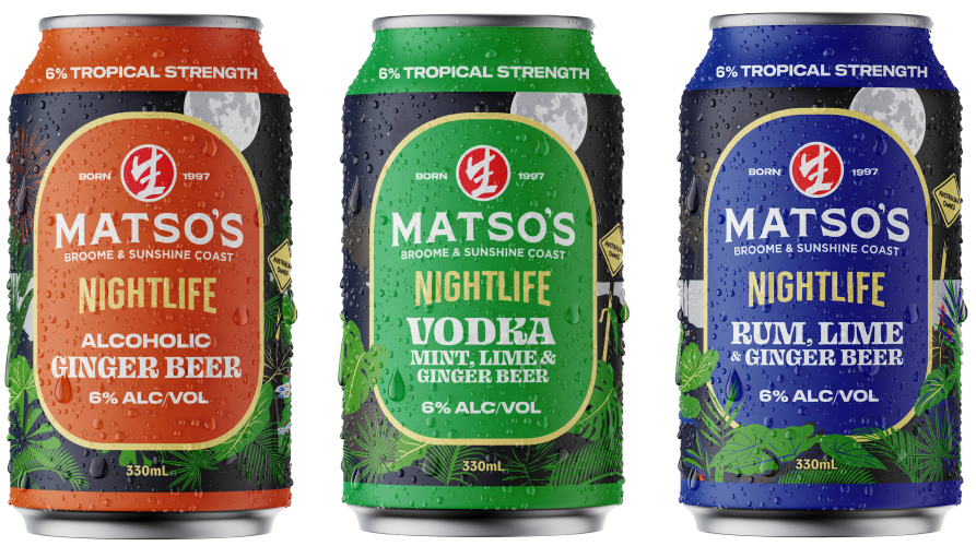 Matsos Night Life Ginger Beer Range resize