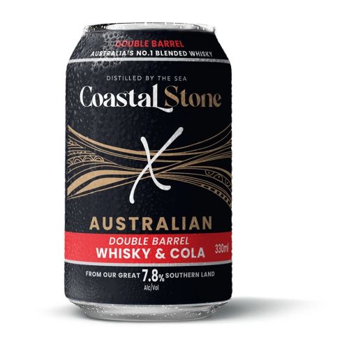 Coastal Stone Double Barrel Whisky and Cola