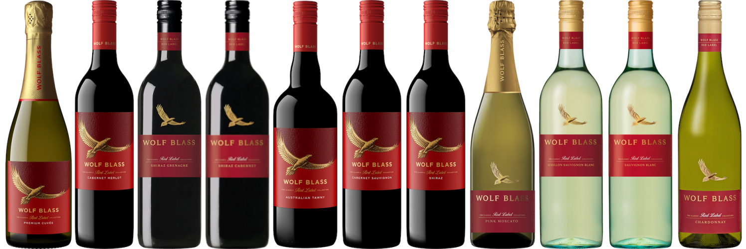 Wolf Blass Red Label Wine Range