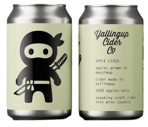 Yallingup Apple Cider Cans