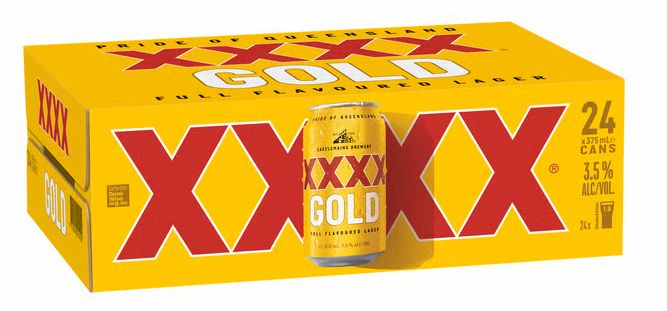 XXXX Gold Cans 24 pack