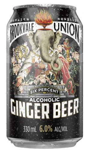 Brookvale Union Six Percent Ginger Beer 330ml Can