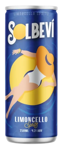 Solbevi Limoncello Spritz 250mL cans