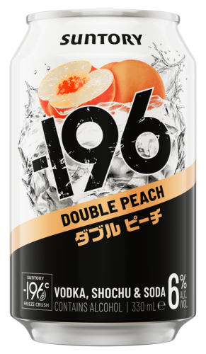 Suntory -196 Double Peach 330mL can