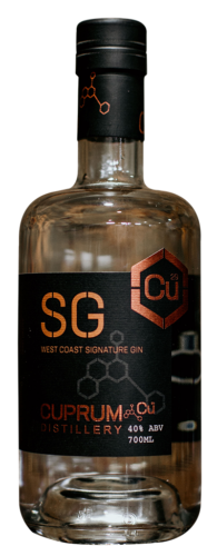 Cuprum Signature Dry Gin 700mL bottle