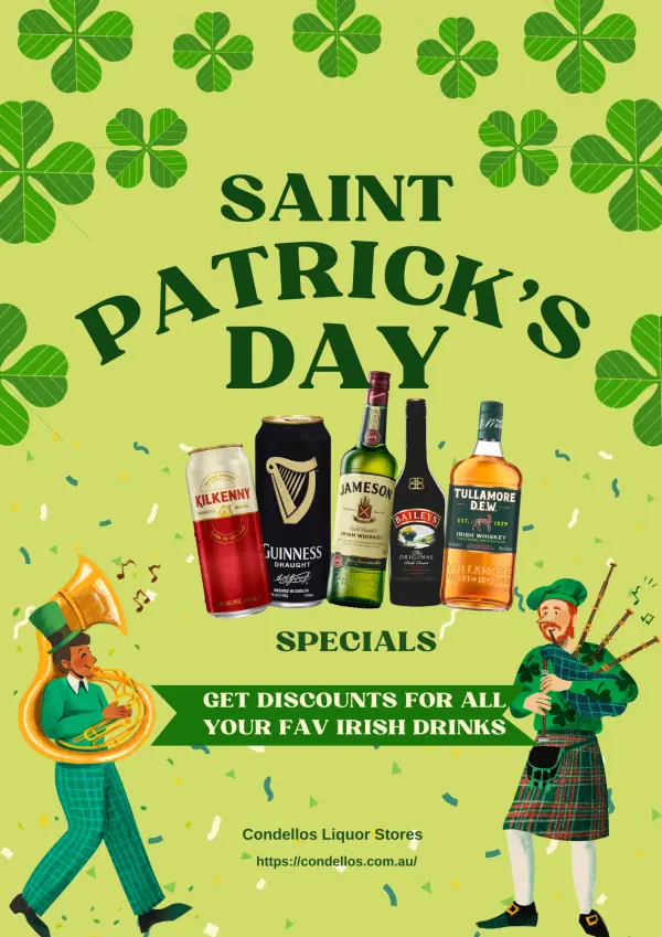 Condellos Saint Patrick's Day Celebration Event Flyer 2