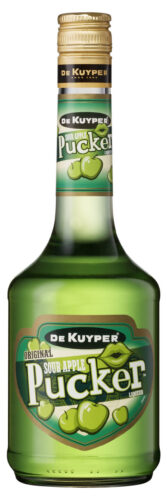 De Kuyper Sour Apple Pucker 700mL bottle