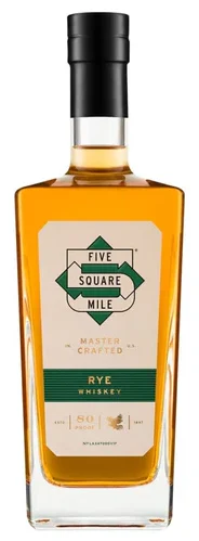 Five Square Mile Rye Whiskey 700ml