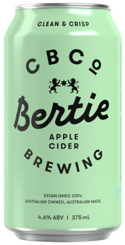CBCO Bertie Apple Cider 375mL 4.6 Percent ABV
