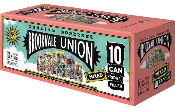 Brookvale Union Mixed Cans 330mL x 10 Pack