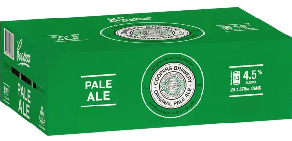 Coopers Pale Ale Can 375mL x 24