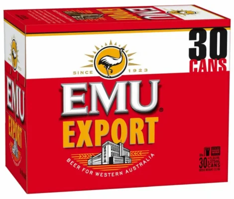 Emu Export 30 cans 375mL
