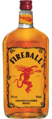 Fireball Cinnamon Flavoured Whisky 700mL Bottle
