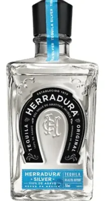Herradura Silver Tequila in a 700mL bottle
