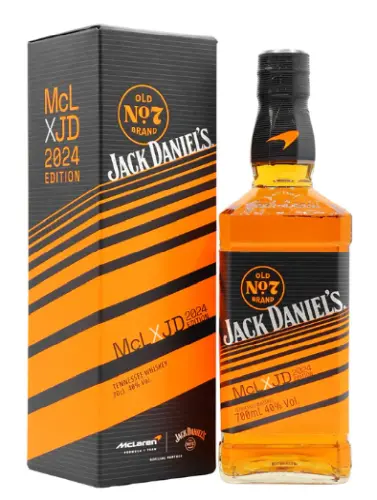 Jack Daniel's x Mclaren 2024 Limited Edition Tennessee Whiskey - 700mL Bottle