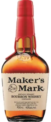 Maker's Mark Kentucky Straight Bourbon Whisky 700mL Bottle