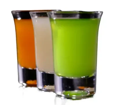 shot glasses clear background