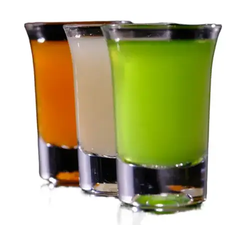 shot glasses clear background