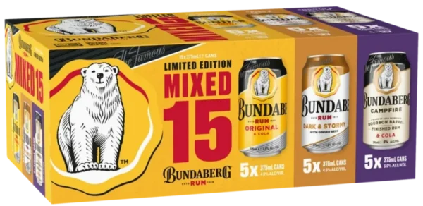 Bundaberg Mixed 15-Pack