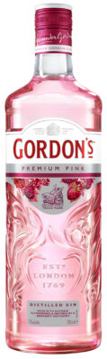Gordons Pink Gin 700mL Bottle 37 percent abv