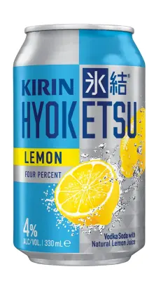 Kirin Hyoketsu Lemon 1 x 330mL can – 4% ABV