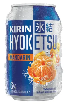 Kirin Hyoketsu Mandarin 1 x 330mL can
