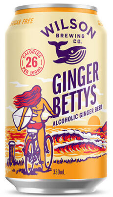 Wilson Brewing Ginger Betty’s Ginger Beer