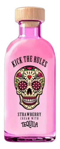 Kick The Rules Strawberry Cream Tequila Liqueur 700ml v2