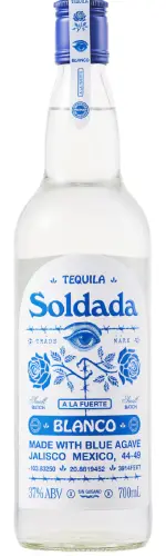 Soldada Blanco Tequila Bottle 700mL v2